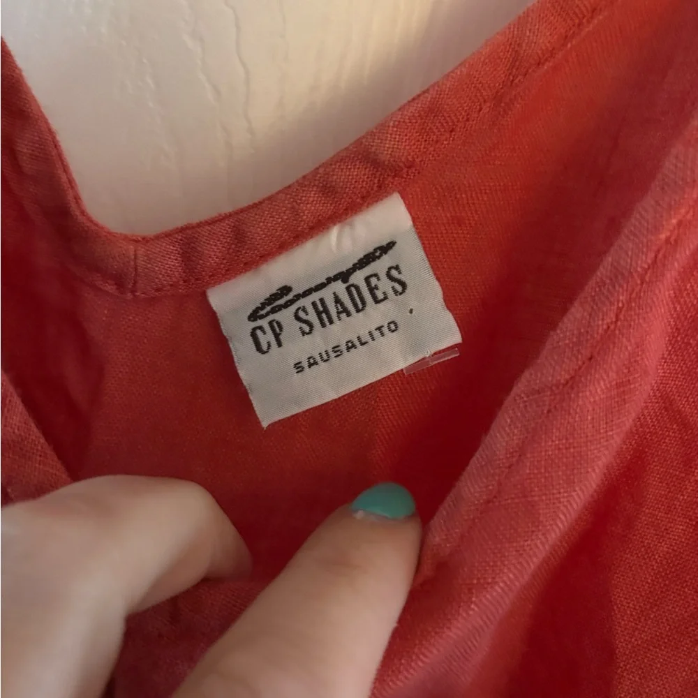 CP shades linen top - lrg - Picture 2 of 4